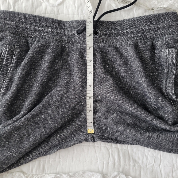 Adidas Terry Training Joggers Lightweight M Gray EUC Comfort Waistband - Picture 6 of 8